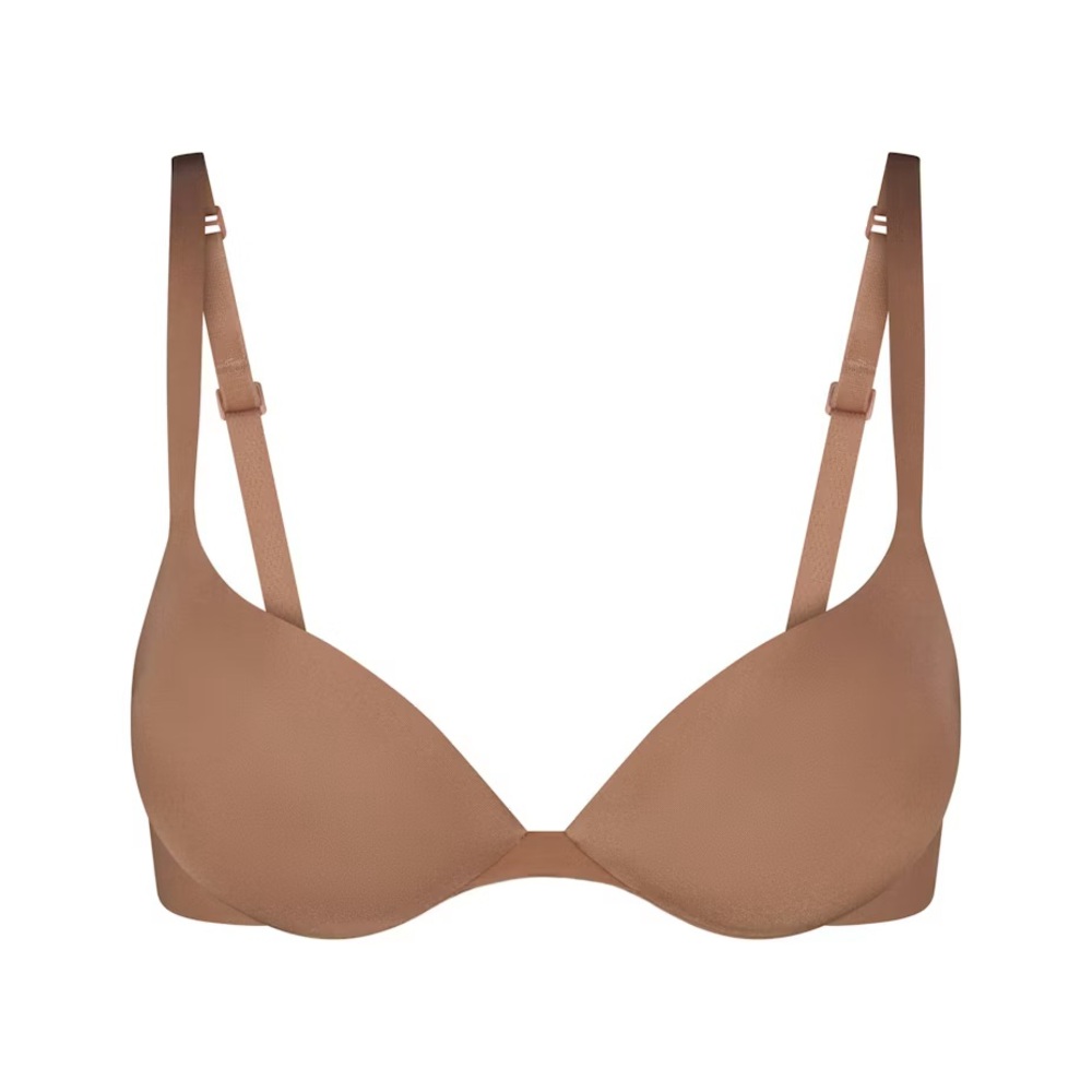 SKIMS Ultimate Tan Teardrop Push Up Bra